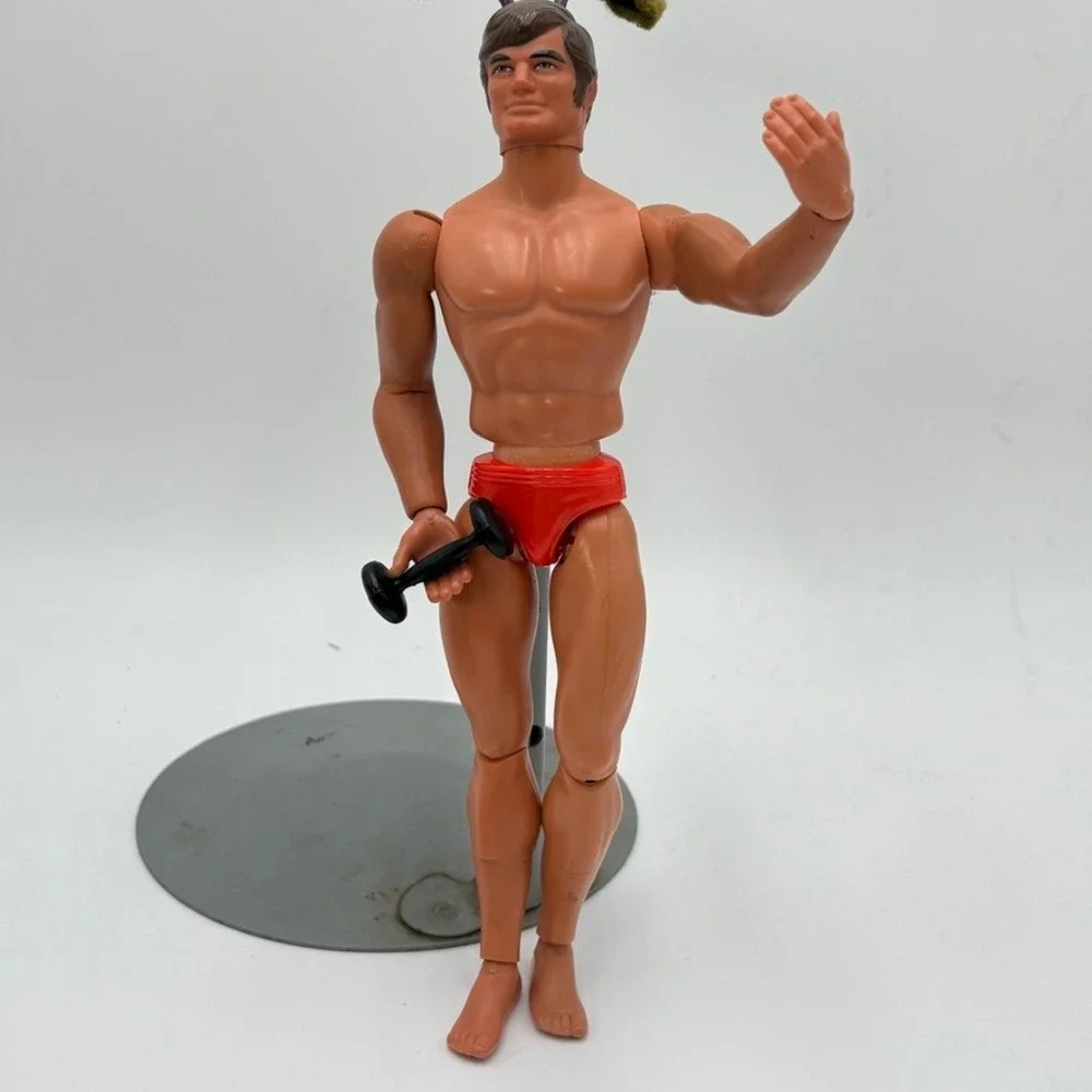Vintage Mattel Big Jim Action Figure Lot 1970s Clothes Accessories Karate Gear